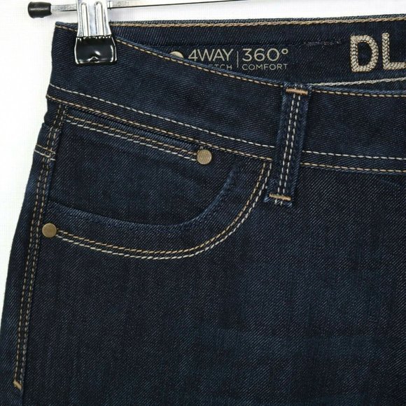 DL1961 Milano Boot Jeans Dark 4 Way 360 Stretch‎ 26 x 32 - Picture 10 of 11